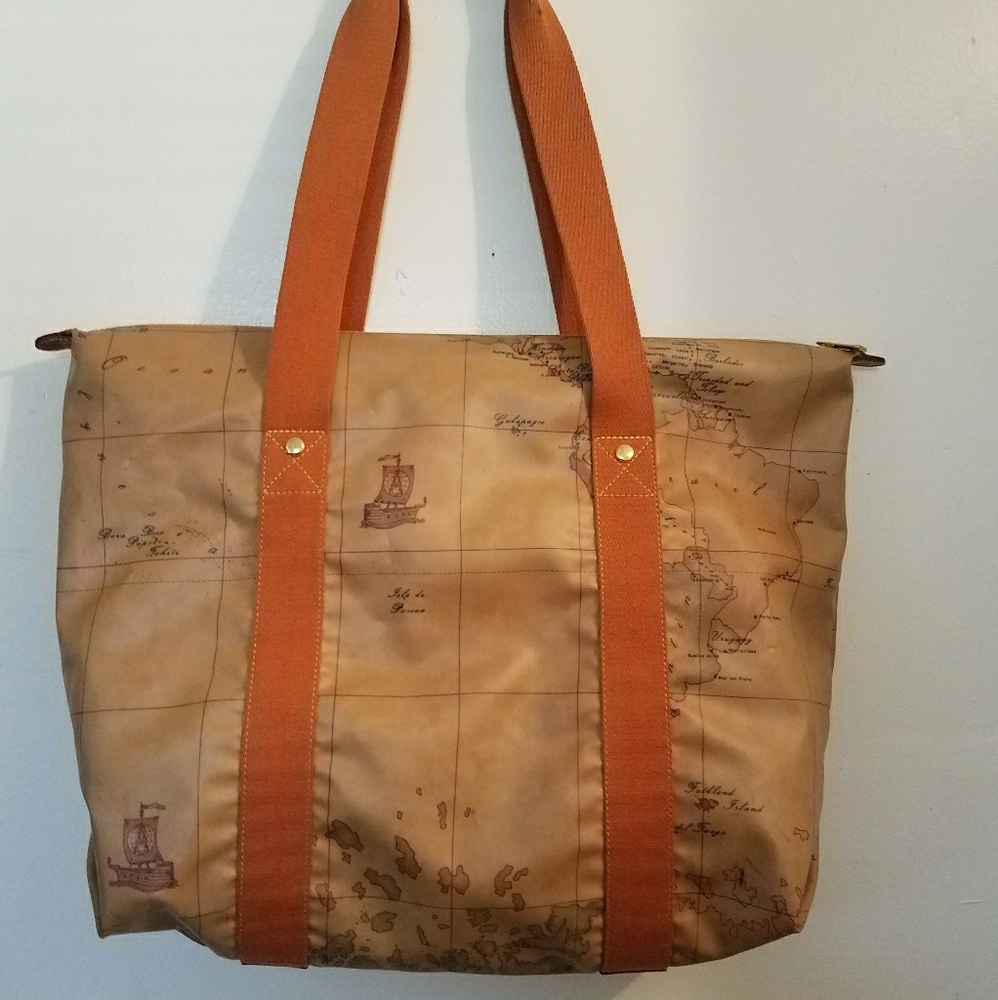 Alviero Martini 1A Classe Geo Printed Medium Tote